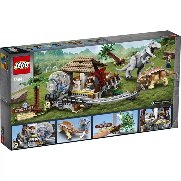 - 75941 JURASSIC WORLD INDOMINUS REX VS. ANKYLOSAURUS