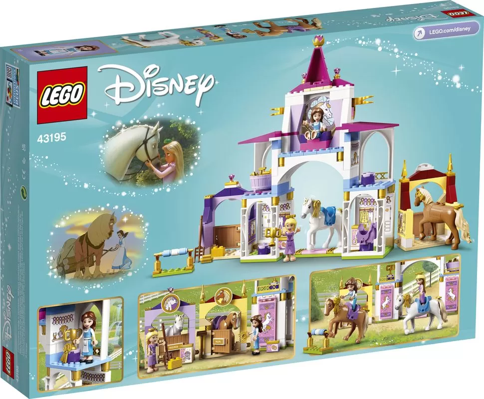 - 43195 - PRINCESS BELLE AND RAPUNZELS ROYAL STABLES