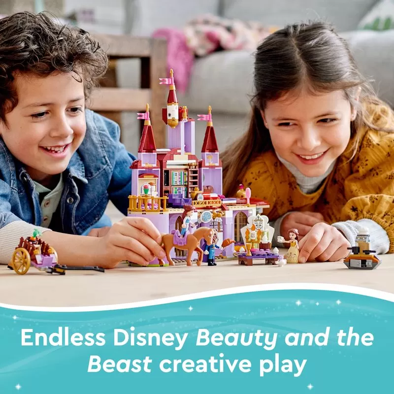 - 43196 - PRINCESS BELLE AND BEAST'S CASTLE