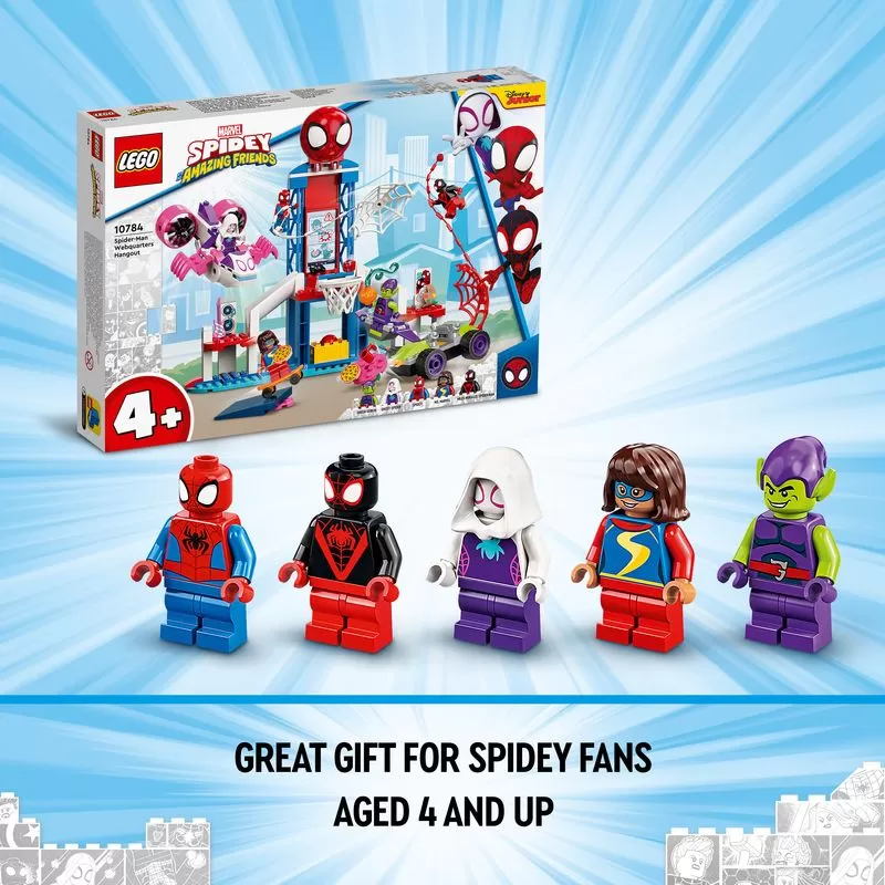 - 10784 MARVEL SPIDEY SPIDER-MAN WEBQUARTERS HANGOUT