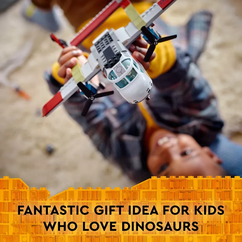 - JURASSIC WORLD QUETZALCOATLUS PLANE AMBUSH 76947 BUILDING KIT