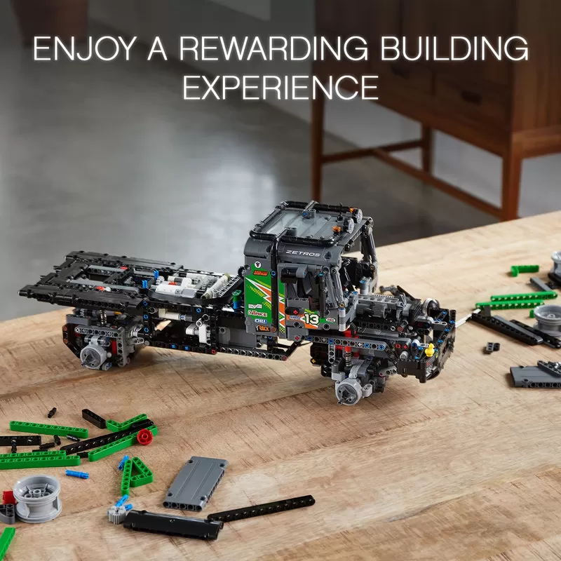 - TECHNIC APP-CONTROLLED 4X4 MERCEDES-BENZ ZETROS TRIAL TRUCK 42129