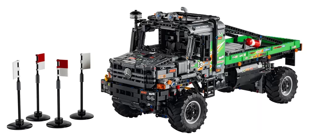 - TECHNIC APP-CONTROLLED 4X4 MERCEDES-BENZ ZETROS TRIAL TRUCK 42129