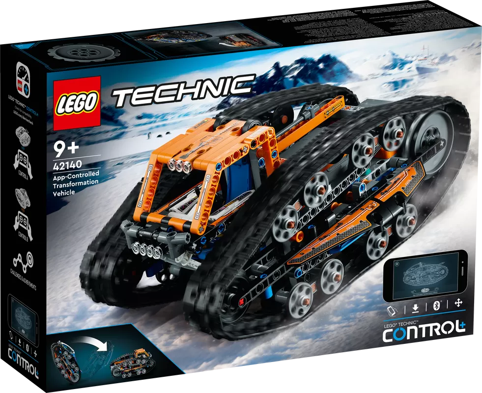 - 42140 TECHNIC APP-CONTROLLED TRANSFORMATION VEHICLE