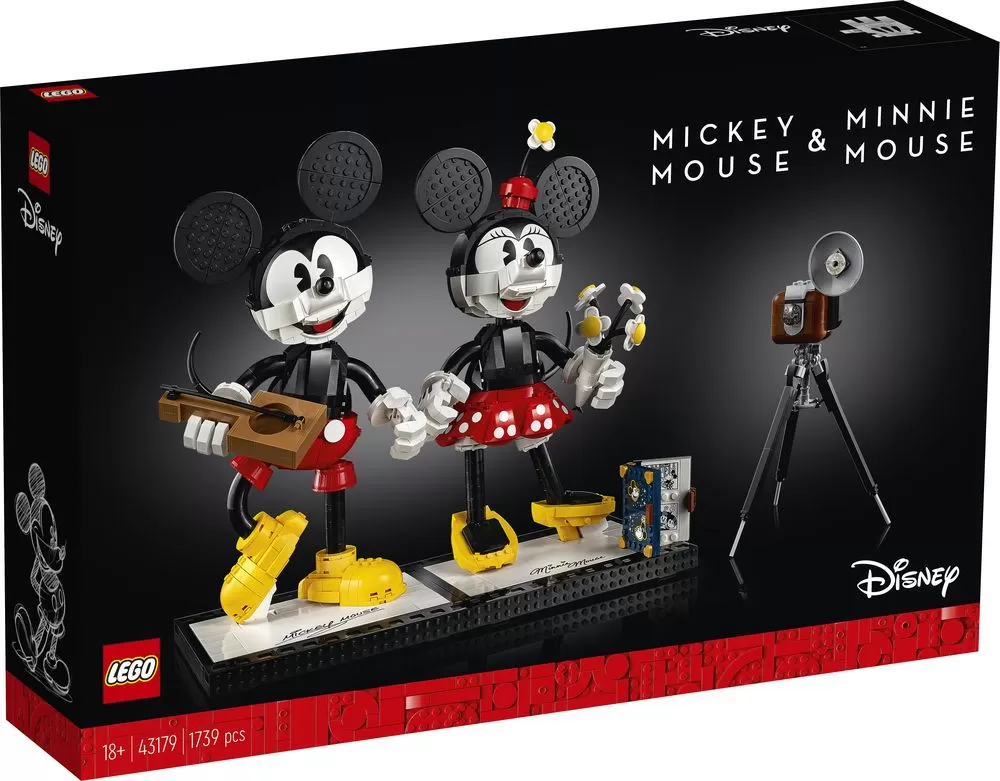 - 43179 - MICKEY MOUSE & MINNIE MOUSE BUILDABLE