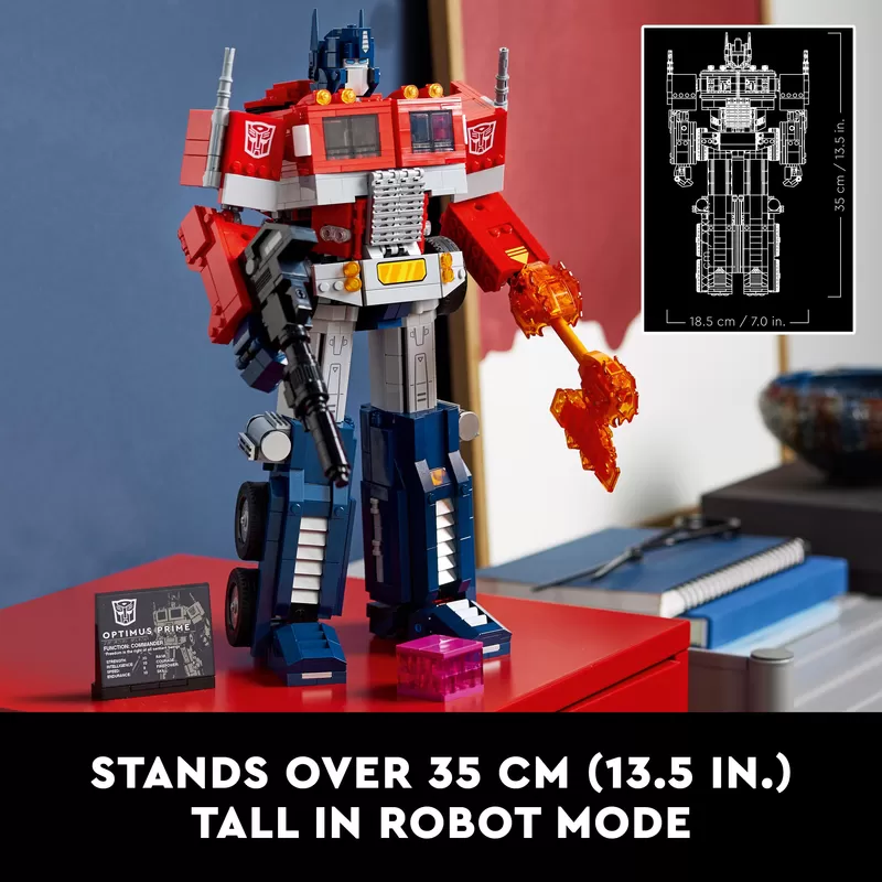 - 10302 ICONS TRANSFORMERS OPTIMUS PRIME