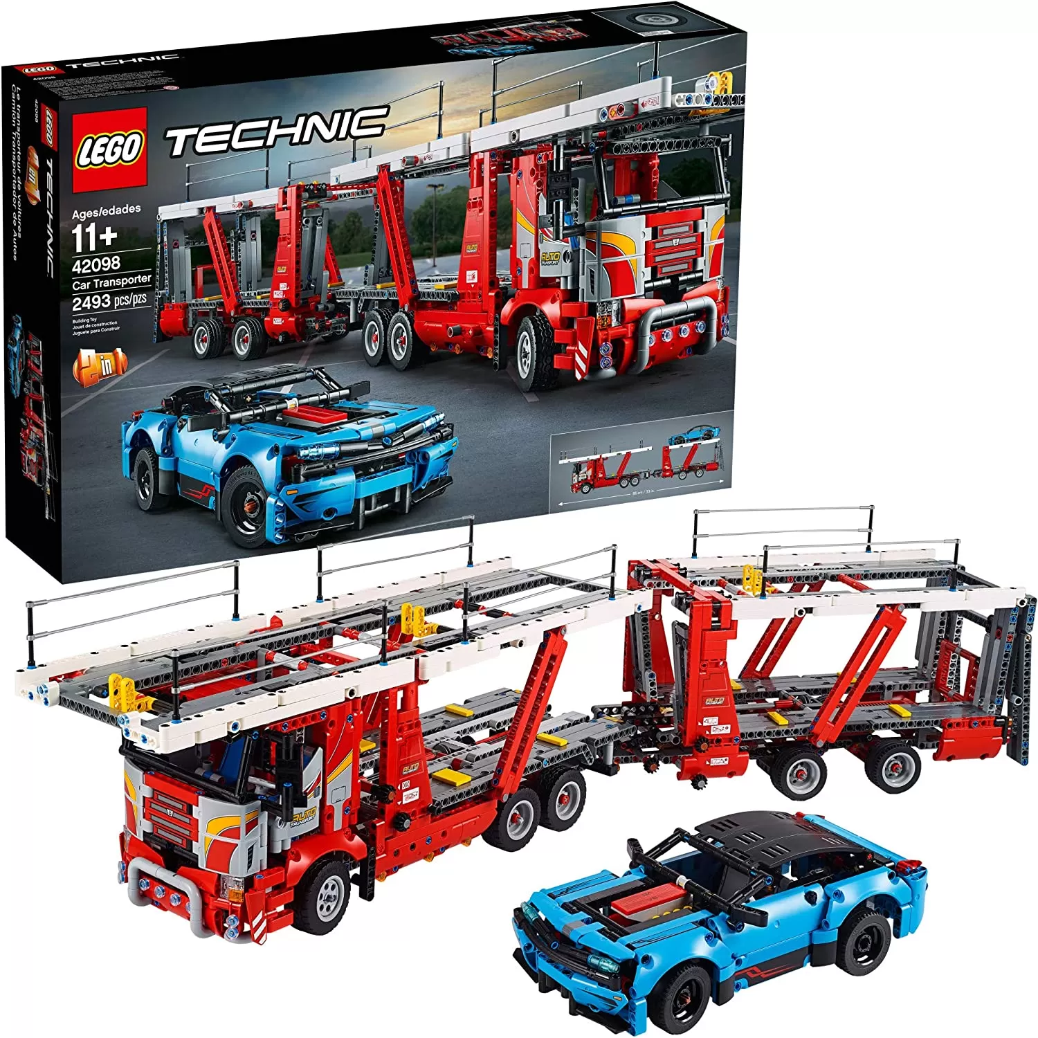 - 42098 TECHNIC CAR TRANSPORTER