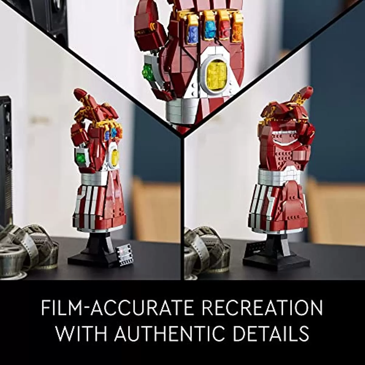 - Marvel Nano Gauntlet 76223 Iron Man Building Set for Adults (680 Pieces)