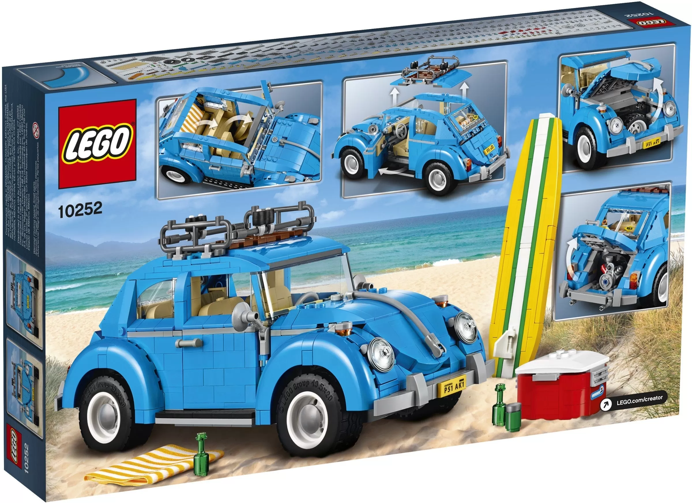 - 10252 CREATOR VOLKSWAGON BEETLE
