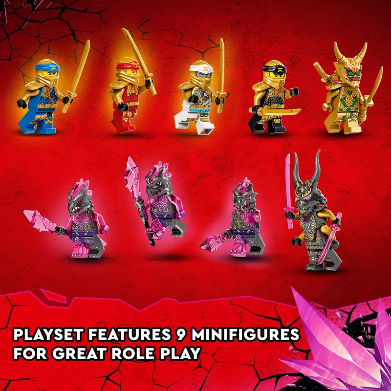 - 71774 NINJAGO LLOYD'S GOLDEN ULTRA DRAGON
