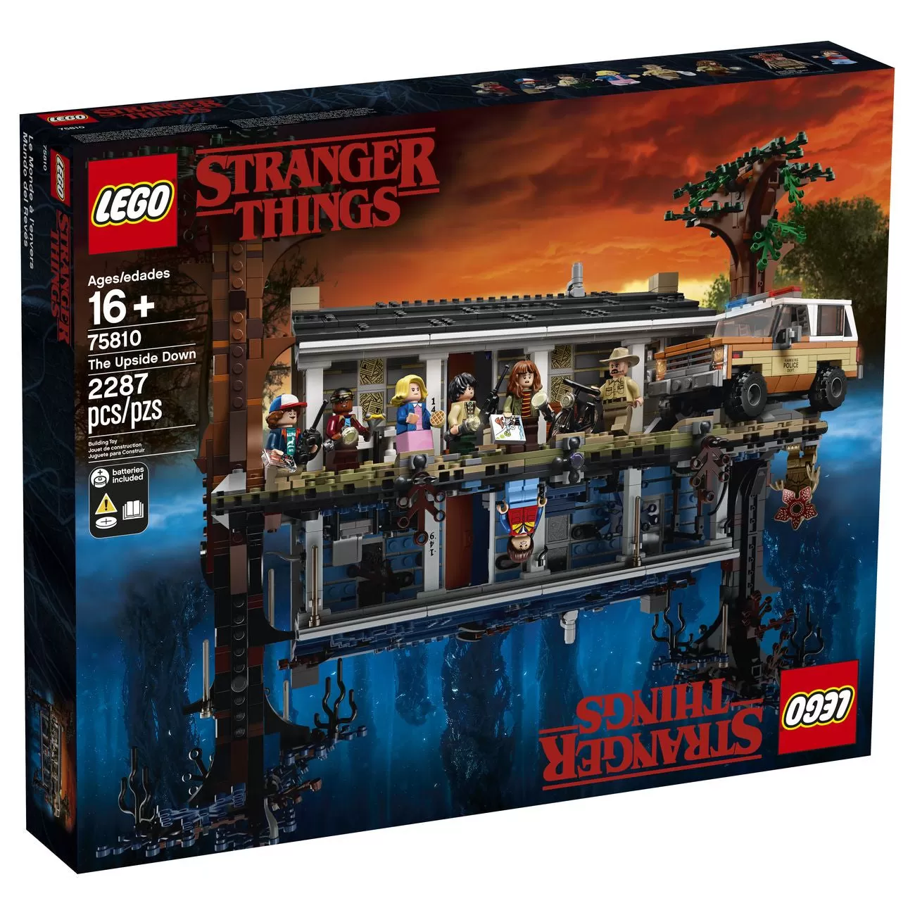 - 75810 STRANGER THINGS THE UPSIDE DOWN
