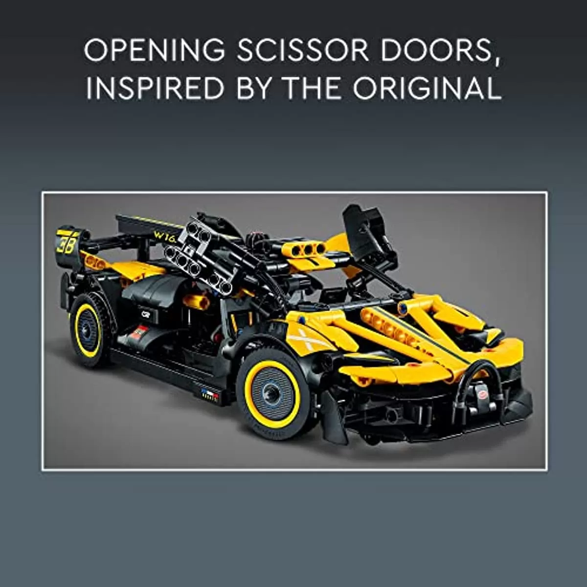 - Technic Bugatti Bolide Racing Car 42151, Model Building Set, Race Engineering Toys, Collectible Iconic Sports Vehicle Construction Kit
