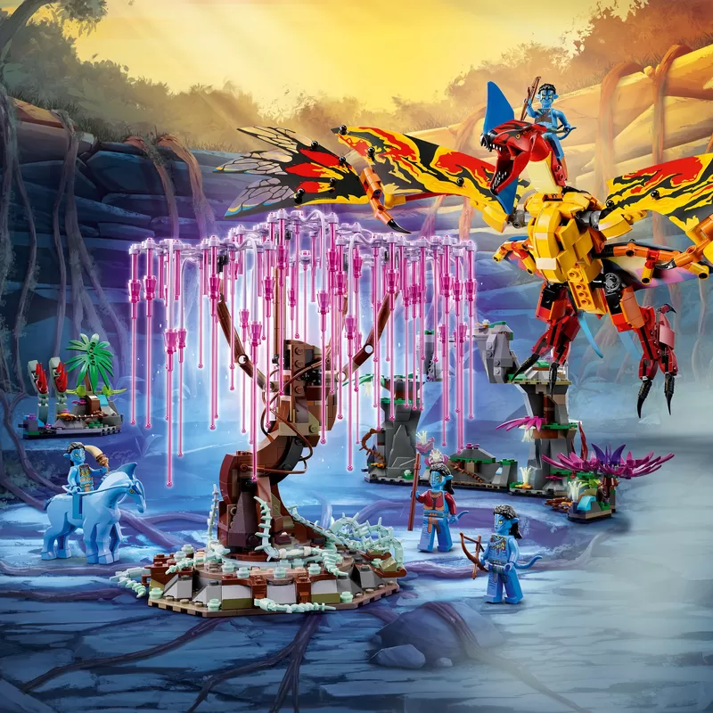 -® 75574 AVATAR TORUK MAKTO & TREE OF SOULS BUILDING TOY SET