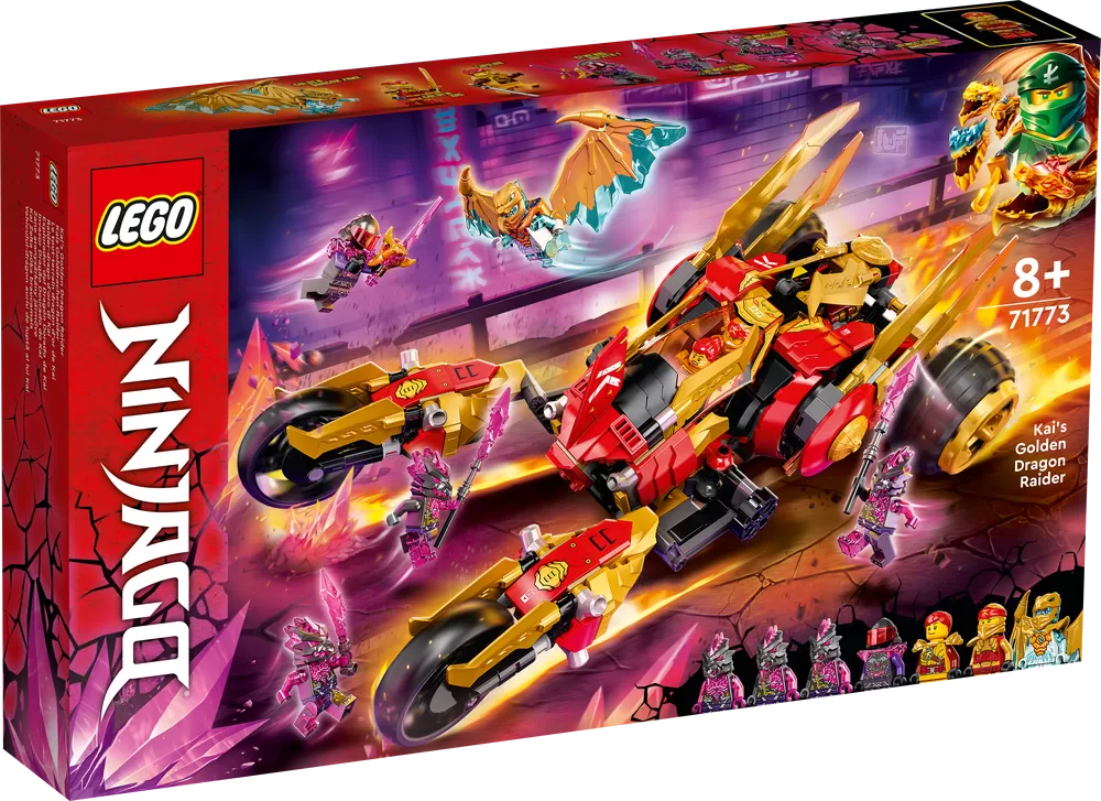 - 71773 NINJAGO KAI'S GOLDEN DRAGON RAIDER
