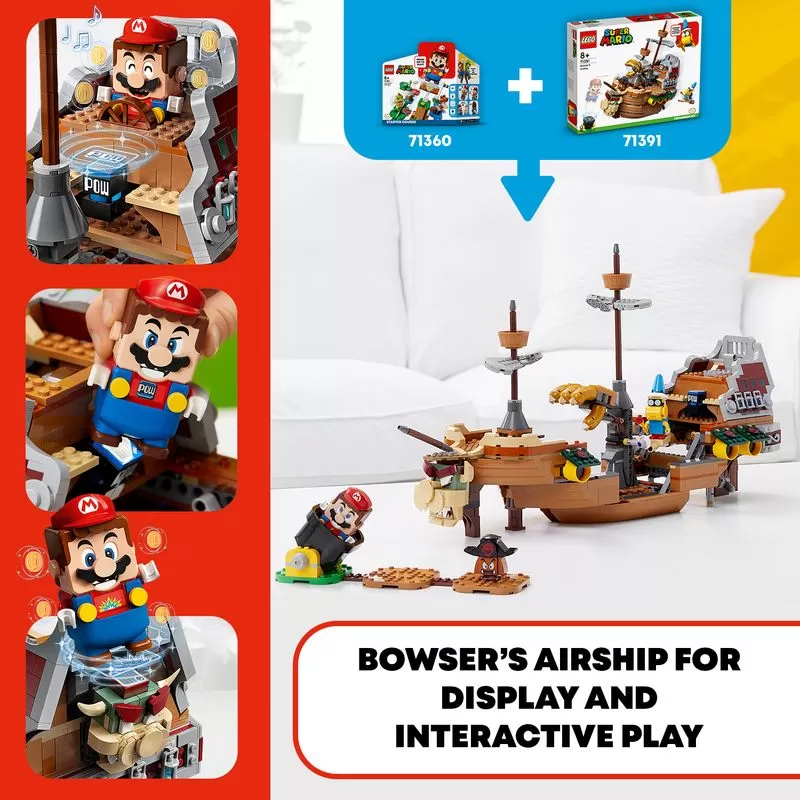 - 71391 SUPER MARIO BOWSERS AIRSHIP EXPANSION SET
