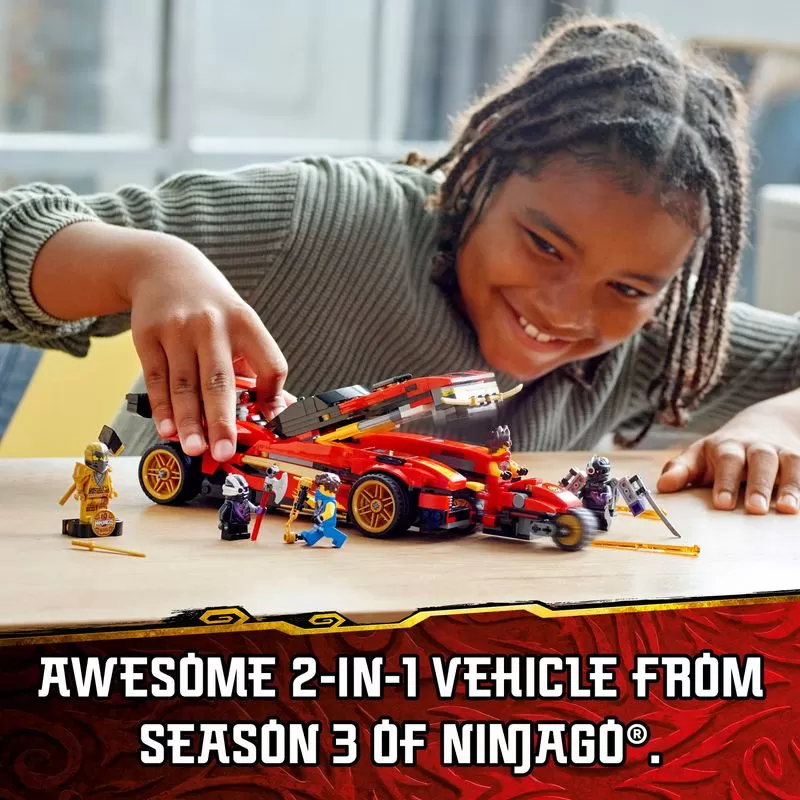 - 71737 NINJAGO X-1 NINJA CHARGER