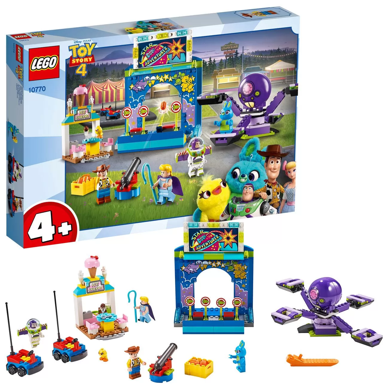 - 10770 TOY STORY 4 BUZZ AND WOODYS CARNIVAL MANIA