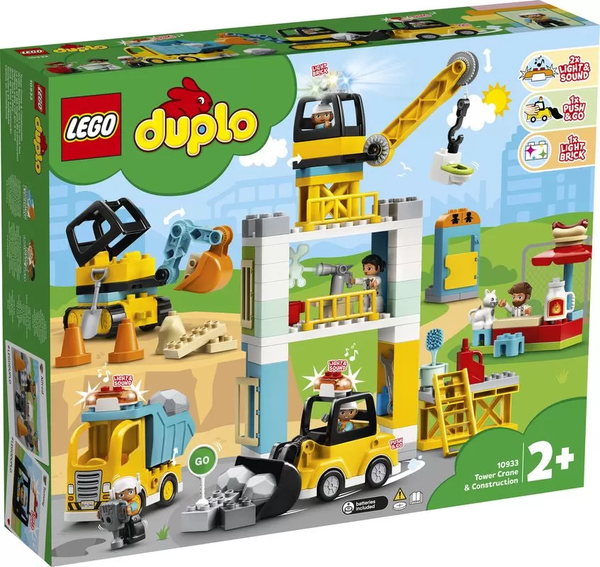 - 10933 DUPLO TOWER CRANE AND CONSTRUCTION