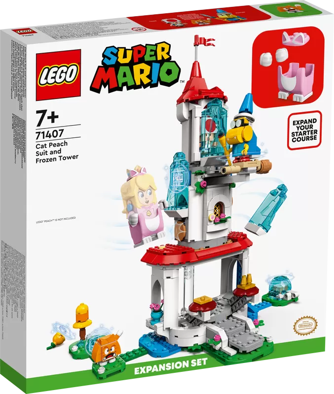 - 71407 SUPER MARIO CAT PEACH SUIT AND FROZEN TOWER EXPANSION SET