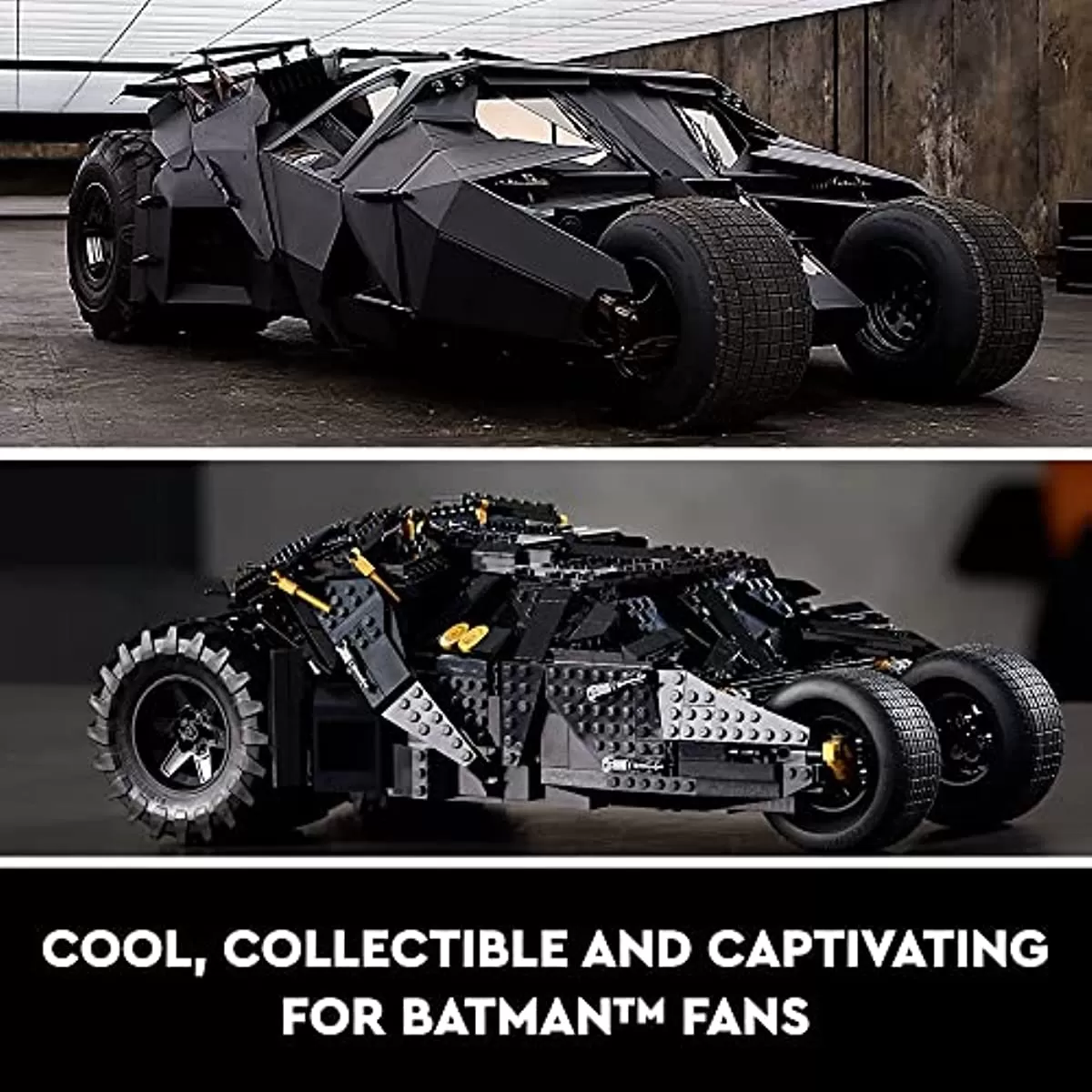 - DC Super Heroes Batmobile Tumbler 76240 Building Set for Adults (2049 Pieces)