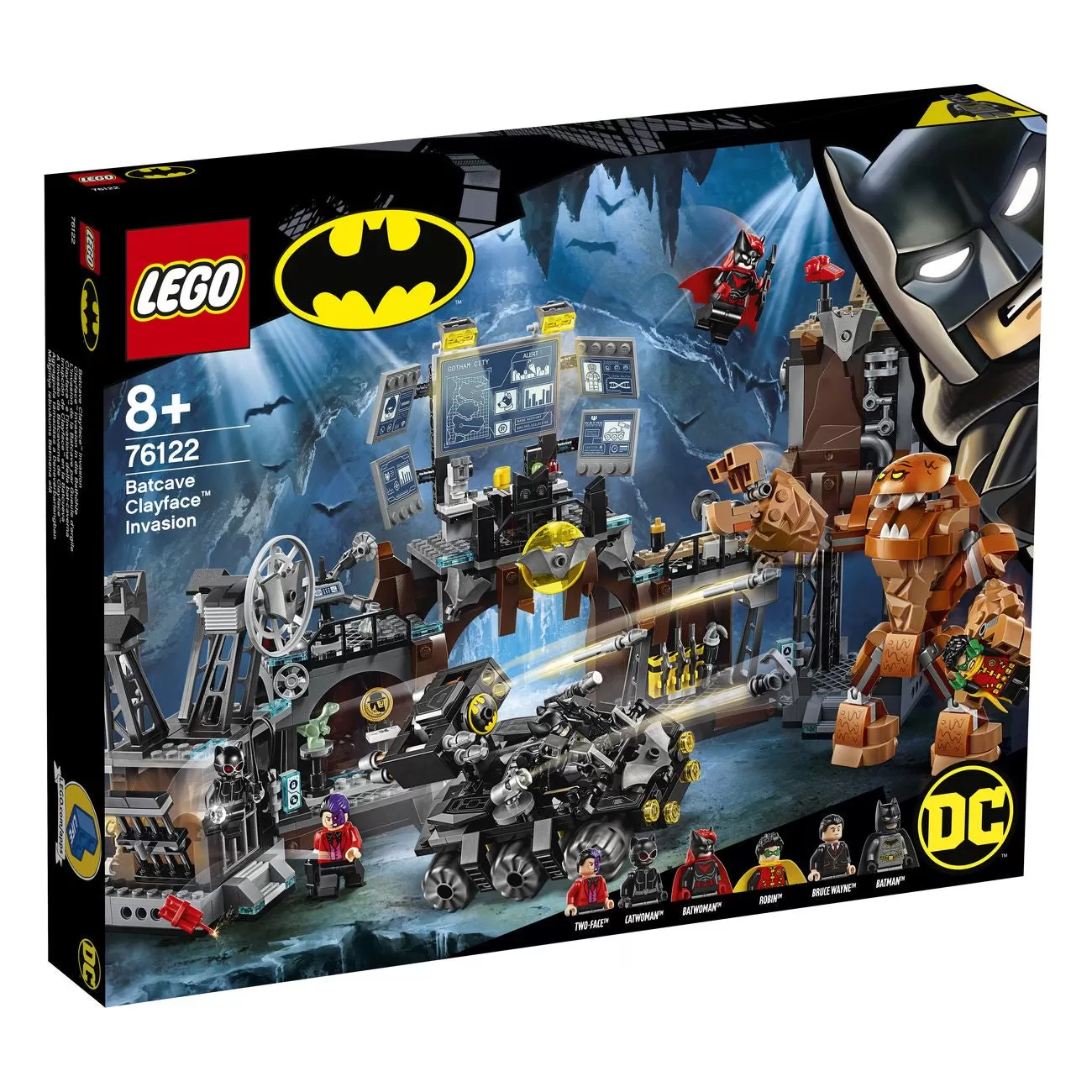 - 76122 DC SUPER HEROES BATCAVE CLAYFACE INVASION