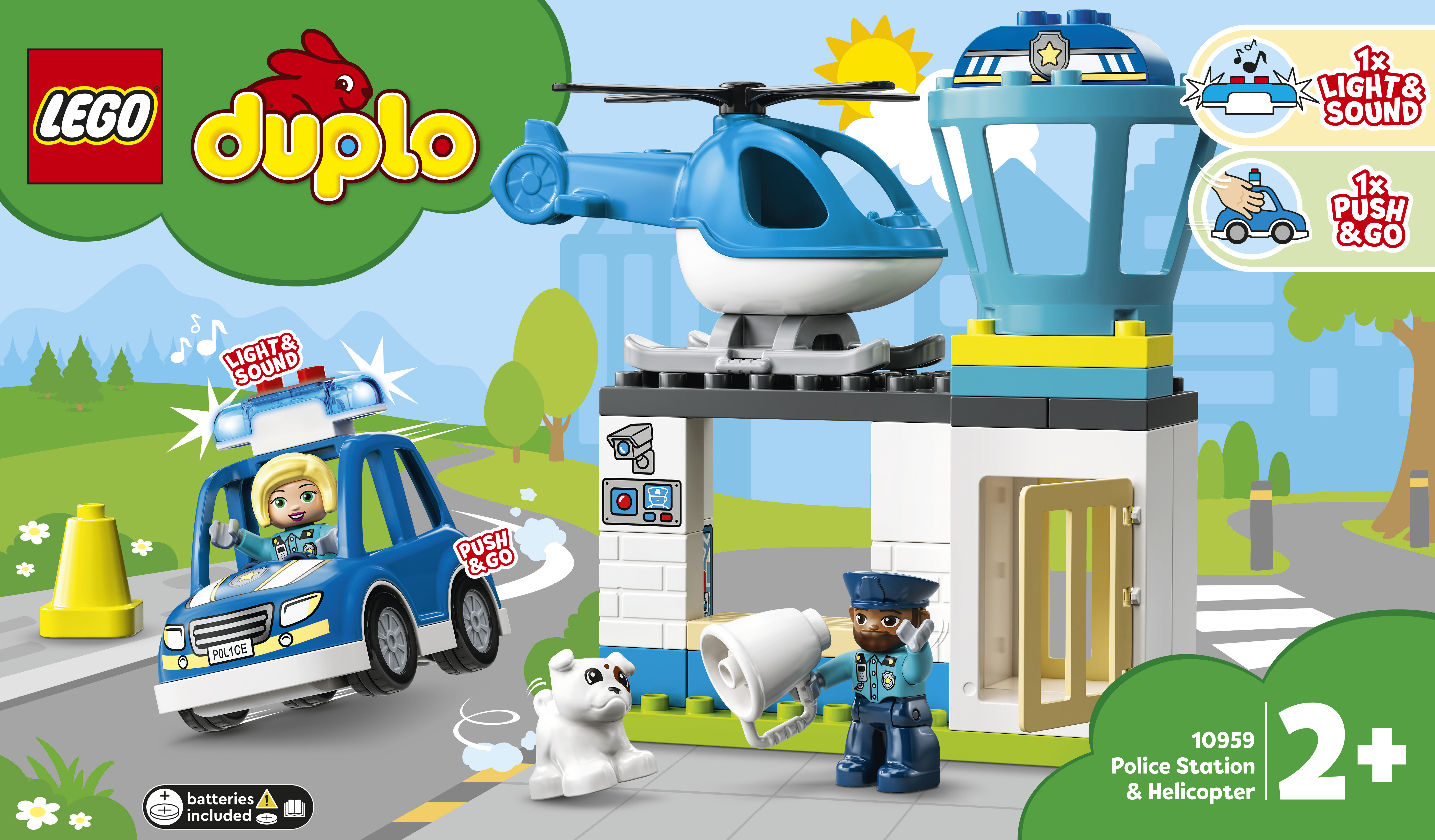 - 10959 DUPLO POLICE STATION & HELICOPTER