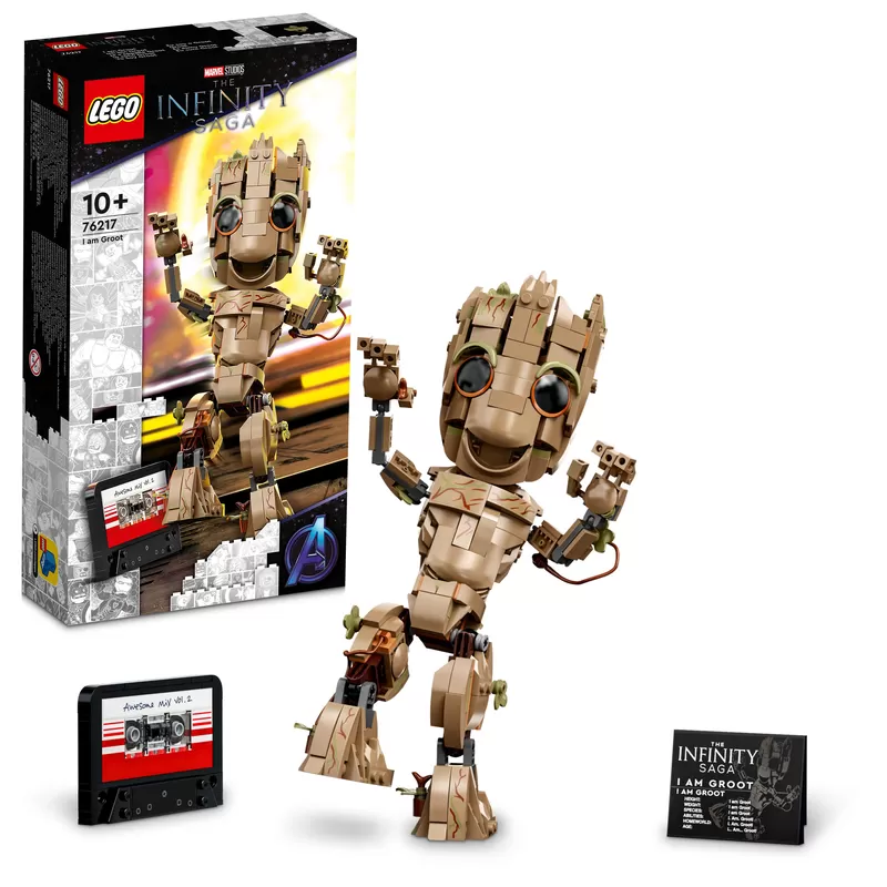 - 76217 SUPER HEROES MARVEL I AM GROOT
