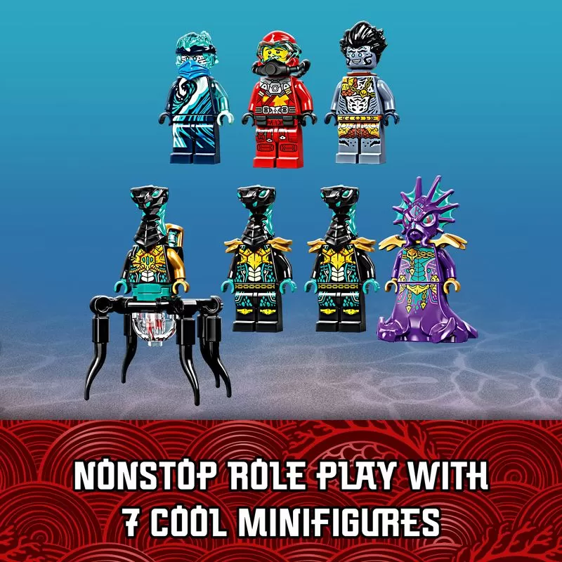 - NINJAGO 71755 TEMPLE OF THE ENDLESS SEA