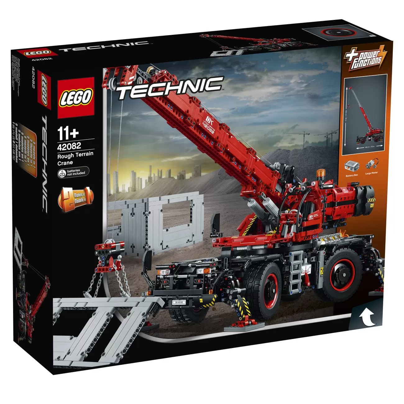 - TECHNIC ROUGH TERRAIN CRANE 42082