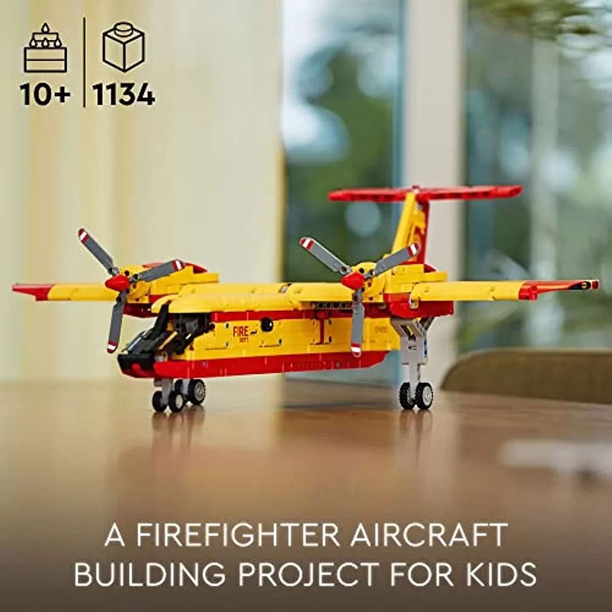 - Technic Firefighter Aircraft 42152 Model Airplane Toy for Kids