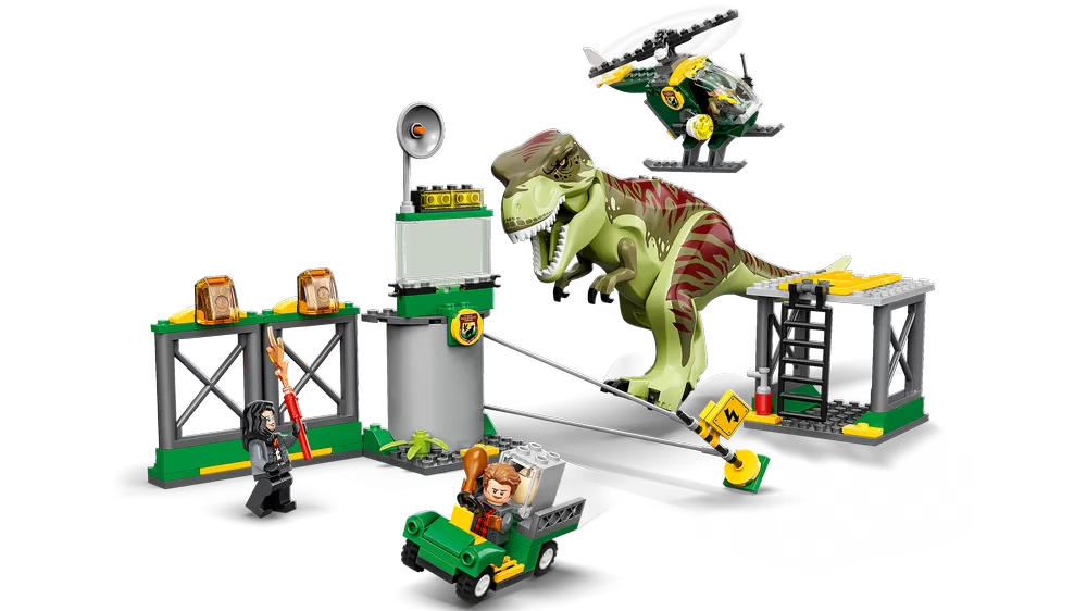- 76944 JURASSIC WORLD T.REX DINOSAUR BREAKOUT