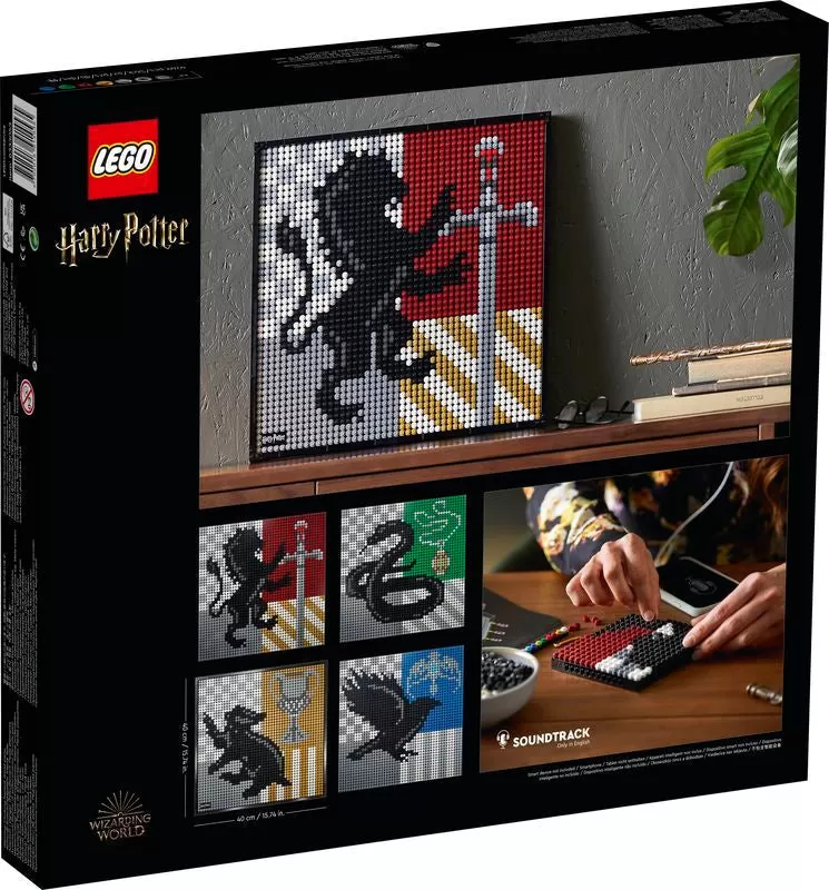 - 31201 ART HARRY POTTER HOGWARTS CRESTS