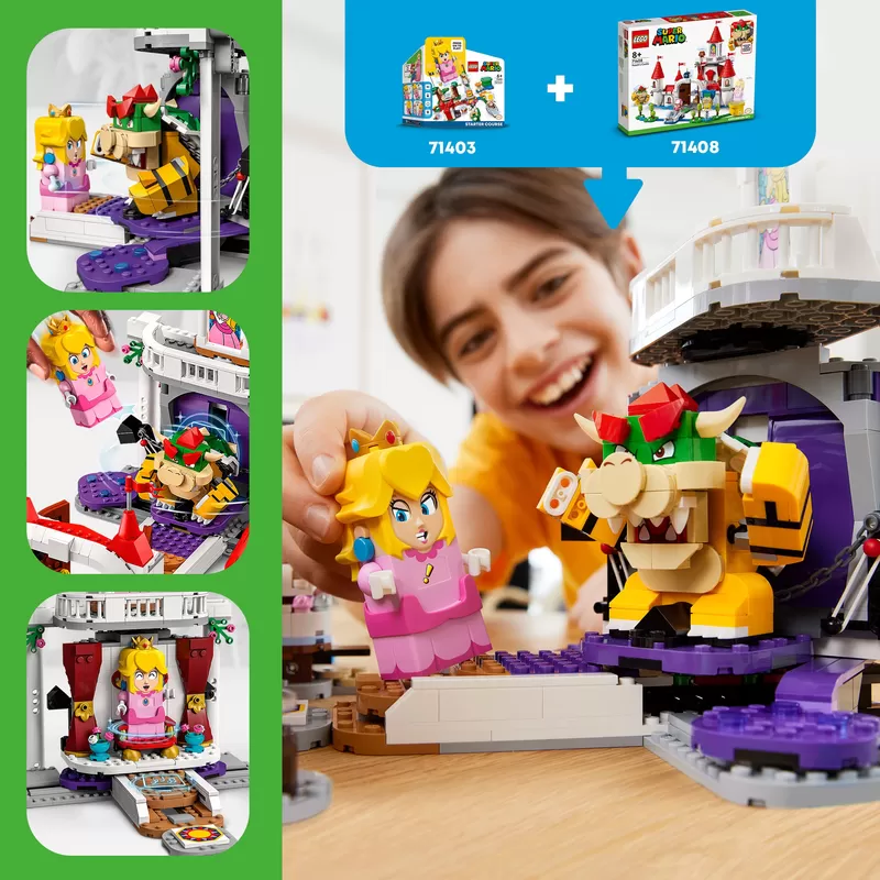 - 71408 SUPER MARIO PEACH'S CASTLE EXPANSION SET