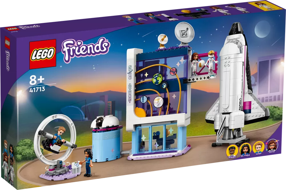 -® FRIENDS OLIVIA’S SPACE ACADEMY 41713 BUILDING KIT