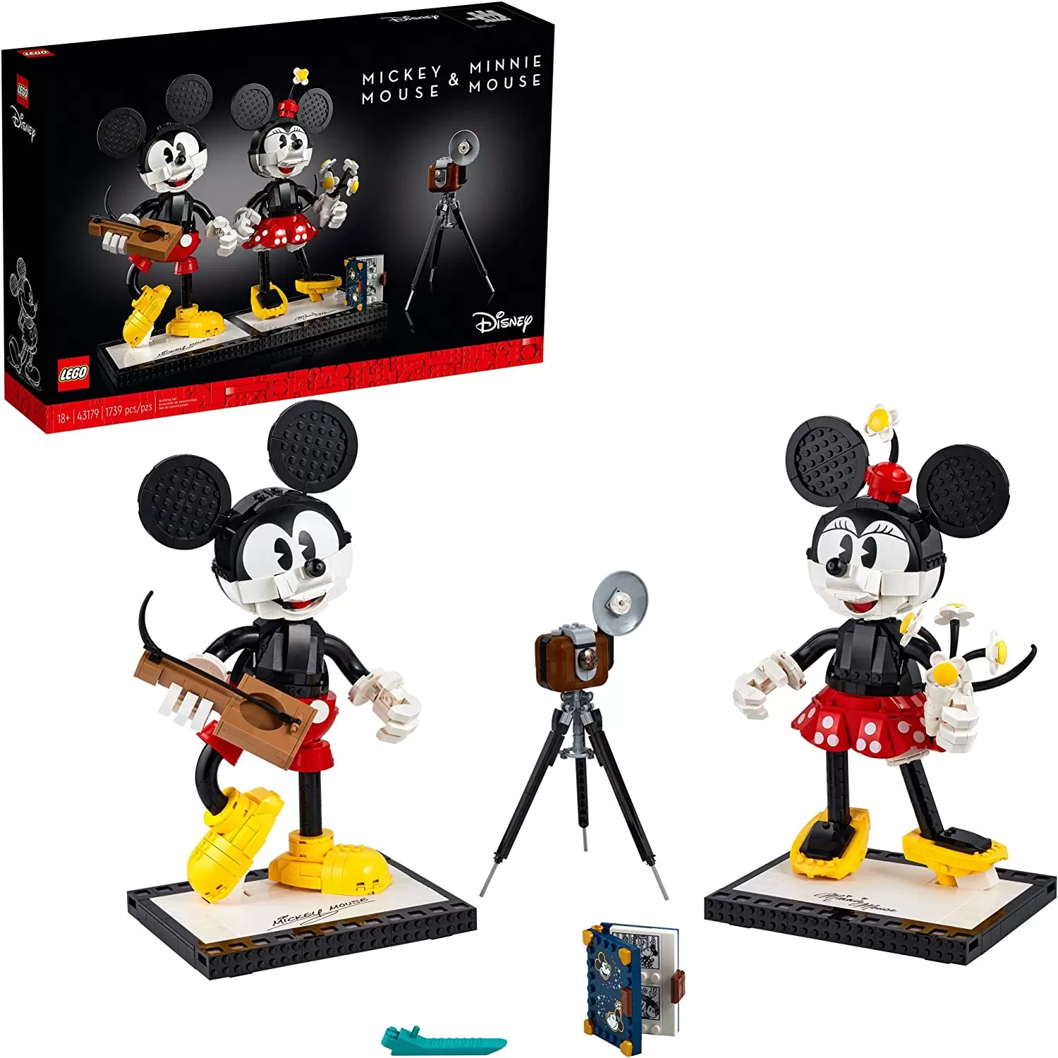 - 43179 - MICKEY MOUSE & MINNIE MOUSE BUILDABLE
