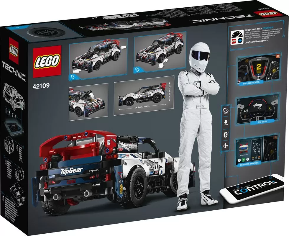 - 42109 TECHNIC APP CONTROLLED TOP GEAR RALLY CAR