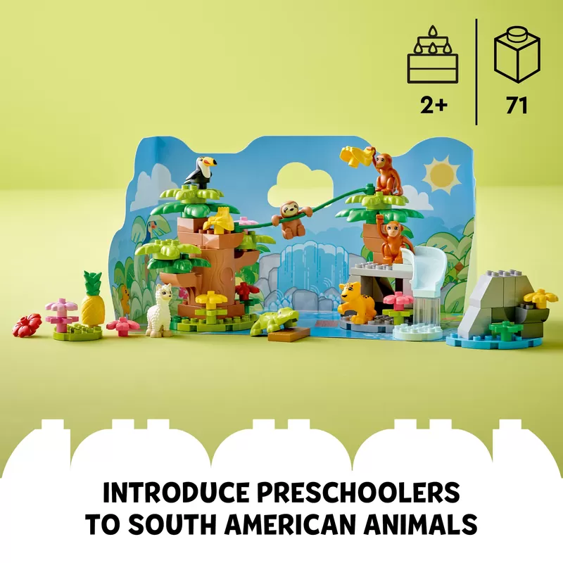 - 10973 DUPLO WILD ANIMALS OF SOUTH AMERICA