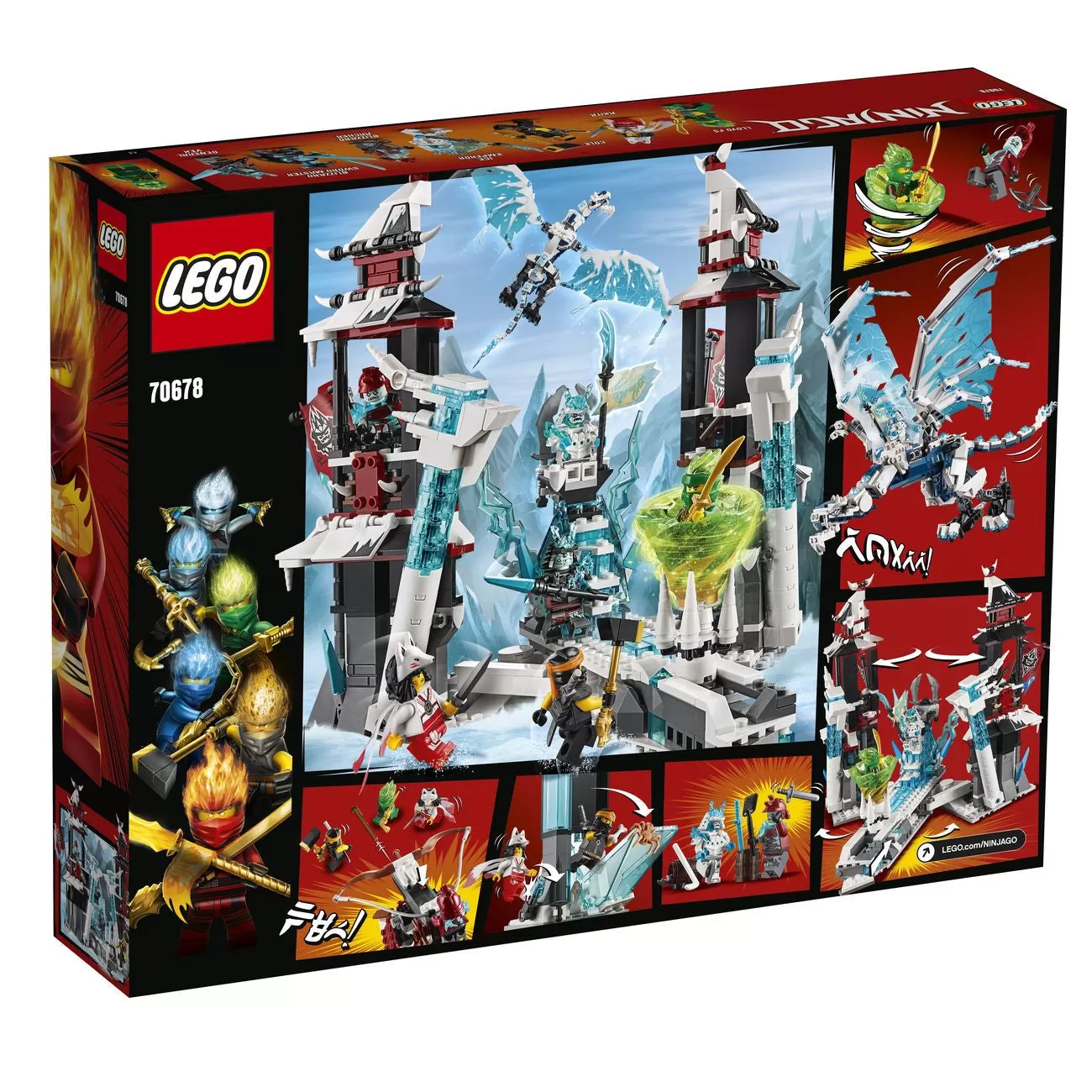 - 70678 NINJAGO CASTLE OF THE FORSAKEN EMPEROR