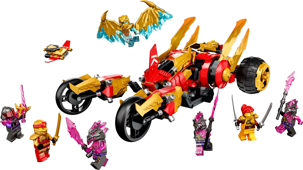 - 71773 NINJAGO KAI'S GOLDEN DRAGON RAIDER
