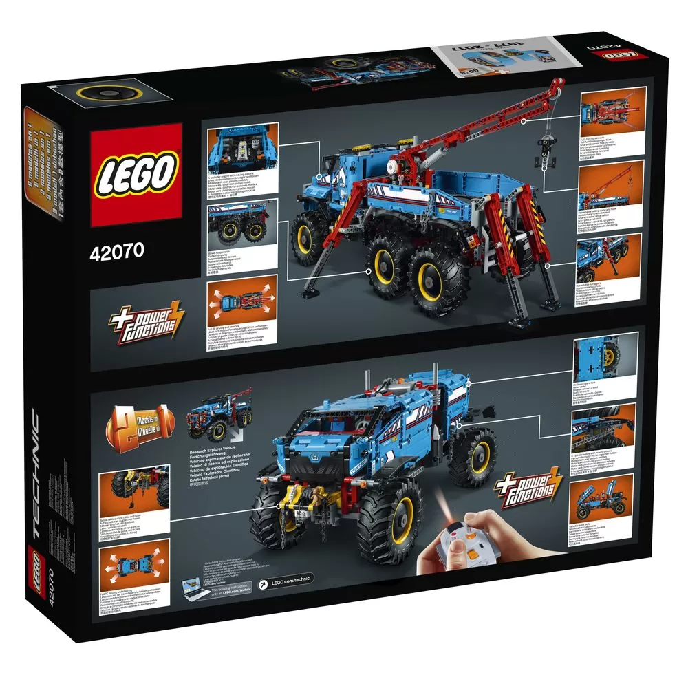 - 42070 6x6 All Terrain Tow Truck