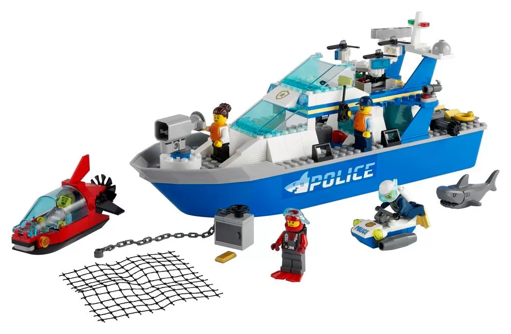 - 60277 CITY POLICE PATROL BOAT
