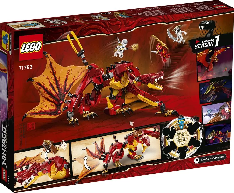 - NINJAGO 71753 FIRE DRAGON ATTACK
