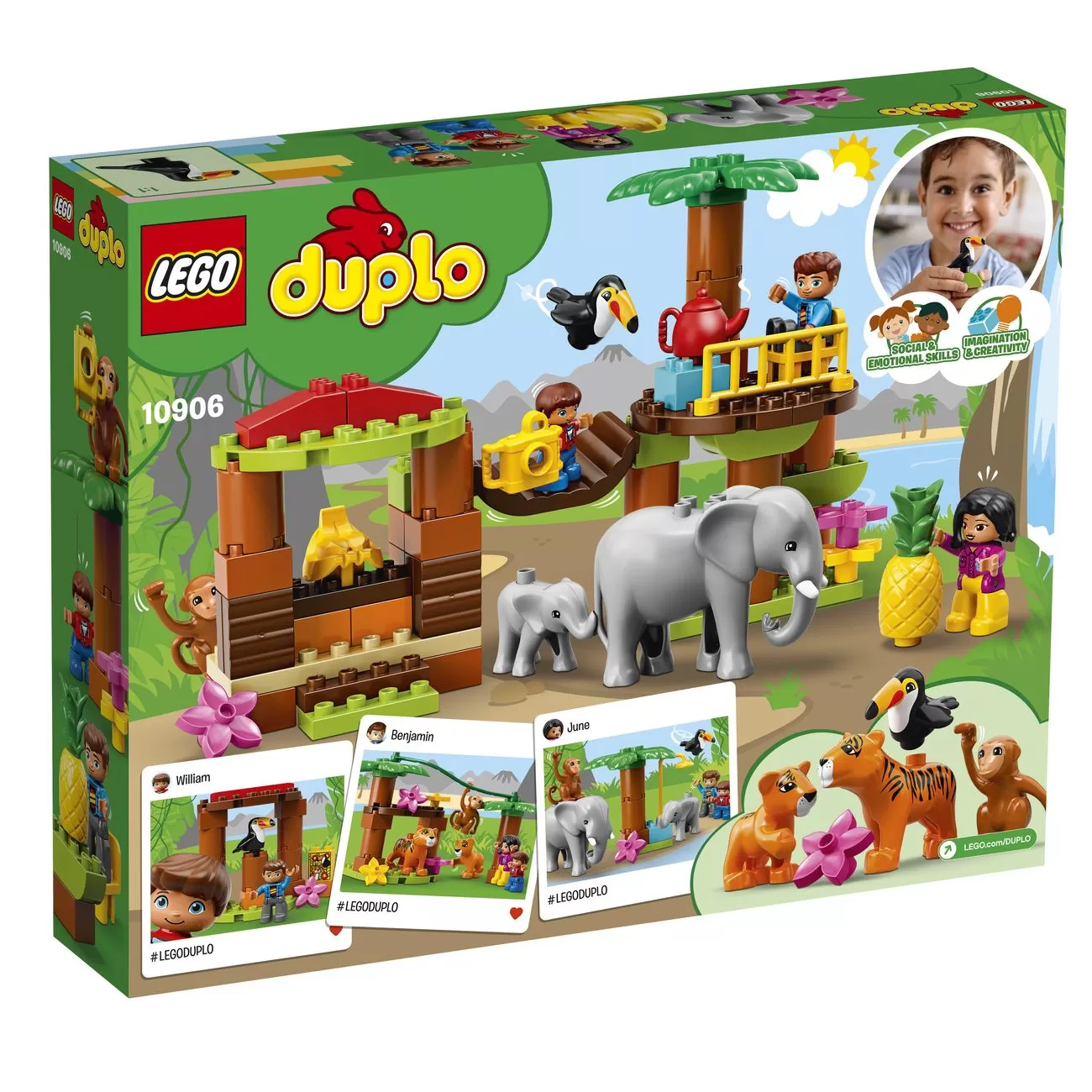 - 10906 DUPLO TROPICAL ISLAND