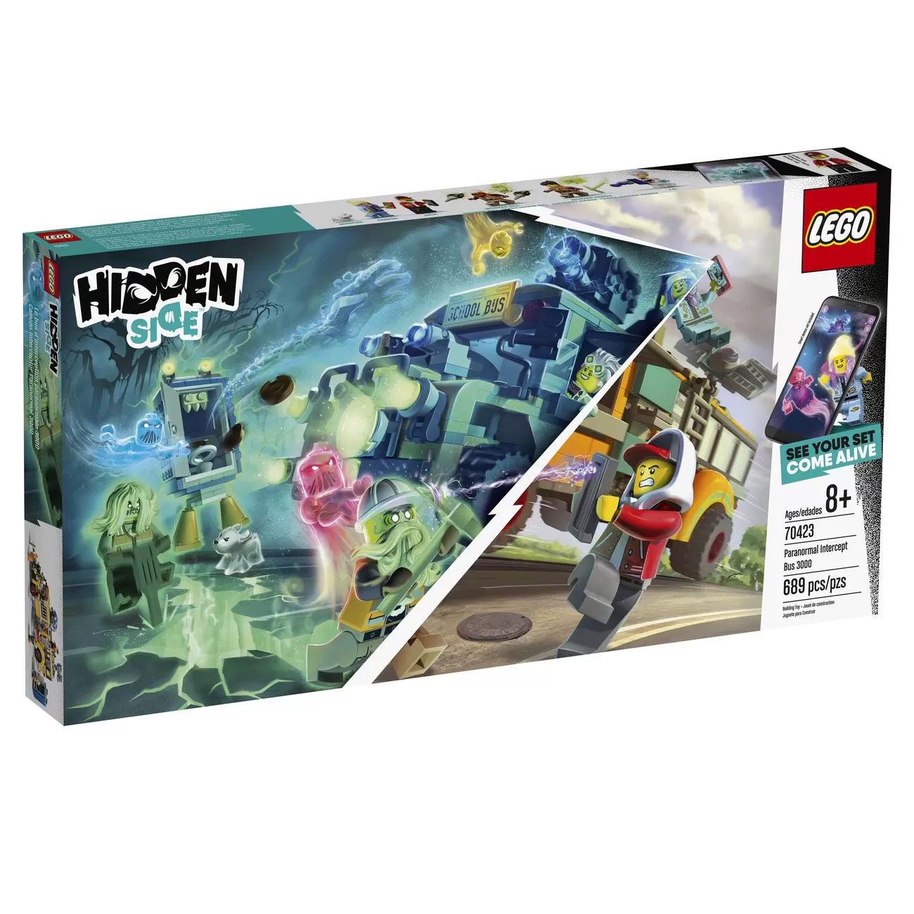 70423 HIDDEN SIDE PARANORMAL INTERCEPT BUS 3000