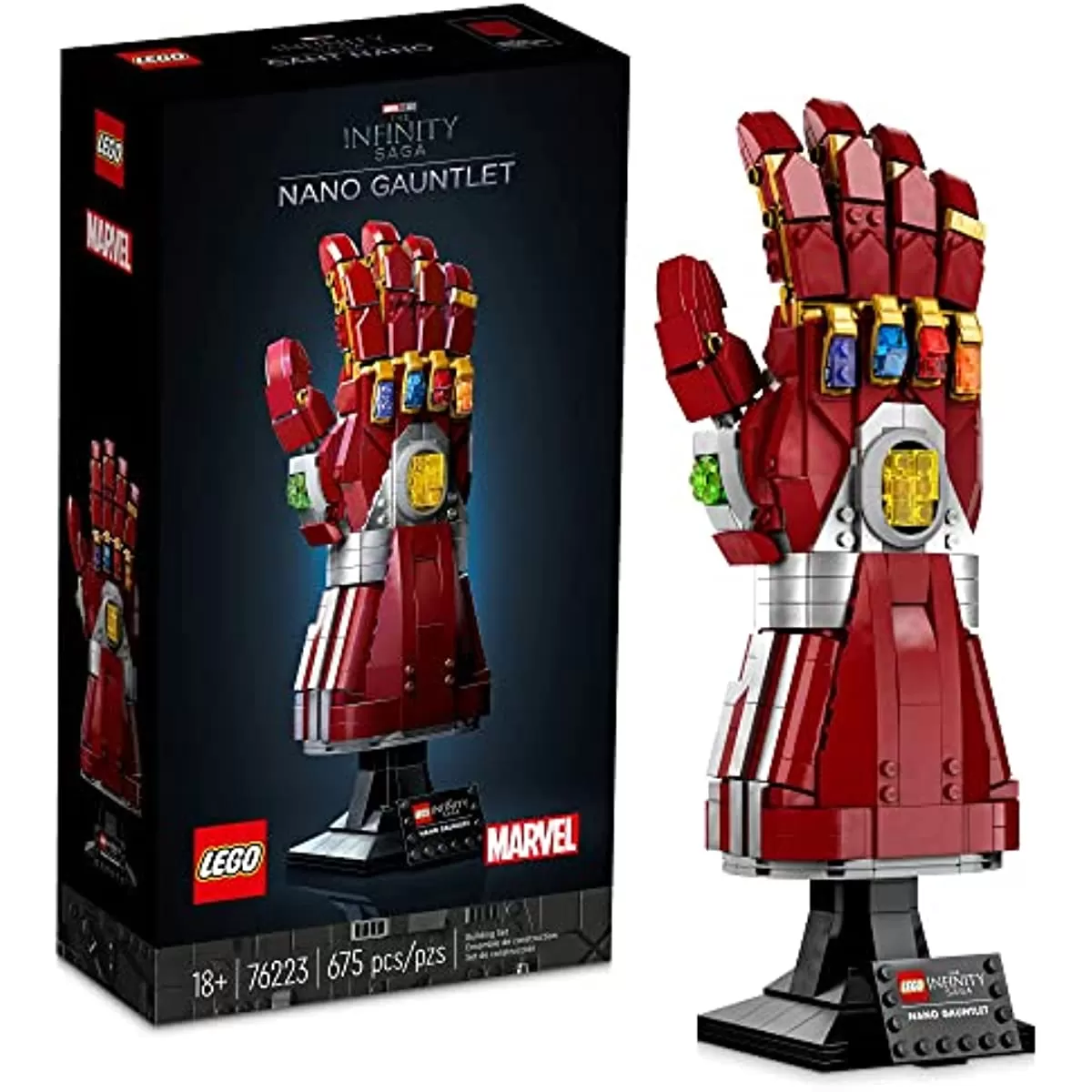 - Marvel Nano Gauntlet 76223 Iron Man Building Set for Adults (680 Pieces)