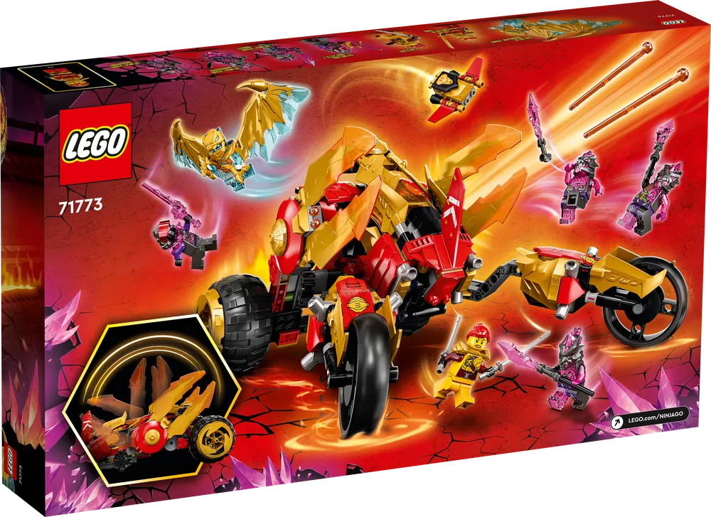- 71773 NINJAGO KAI'S GOLDEN DRAGON RAIDER
