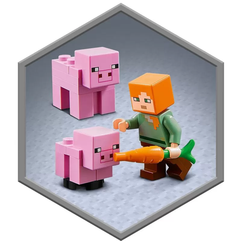 - 21170 MINECRAFT THE PIG HOUSE