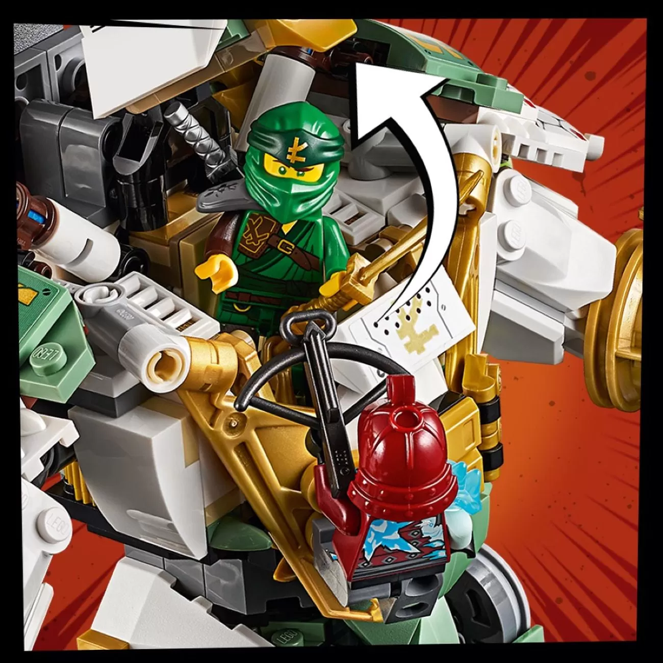 - 70676 NINJAGO LLOYDS TITAN MECH