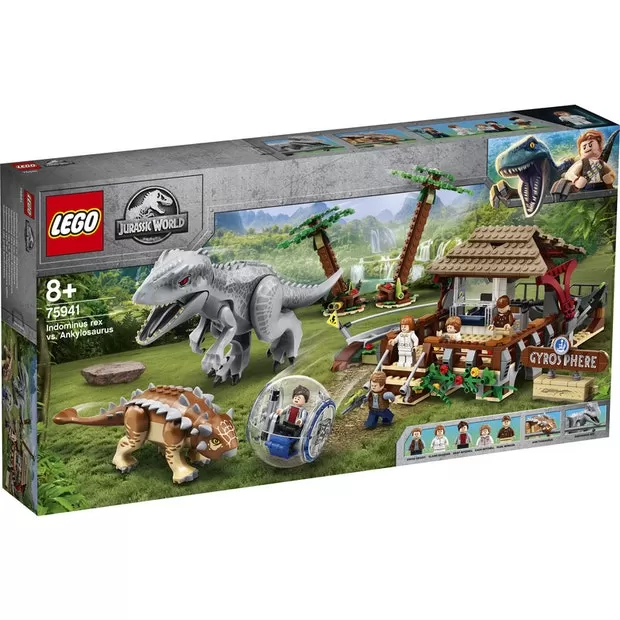 - 75941 JURASSIC WORLD INDOMINUS REX VS. ANKYLOSAURUS