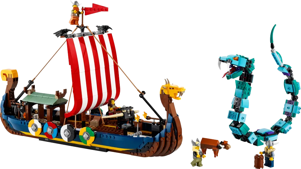 - 31132 CREATOR VIKING SHIP AND THE MIDGARD SERPENT